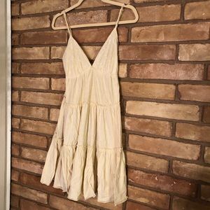 BILLABONG Cream Tiered Dress